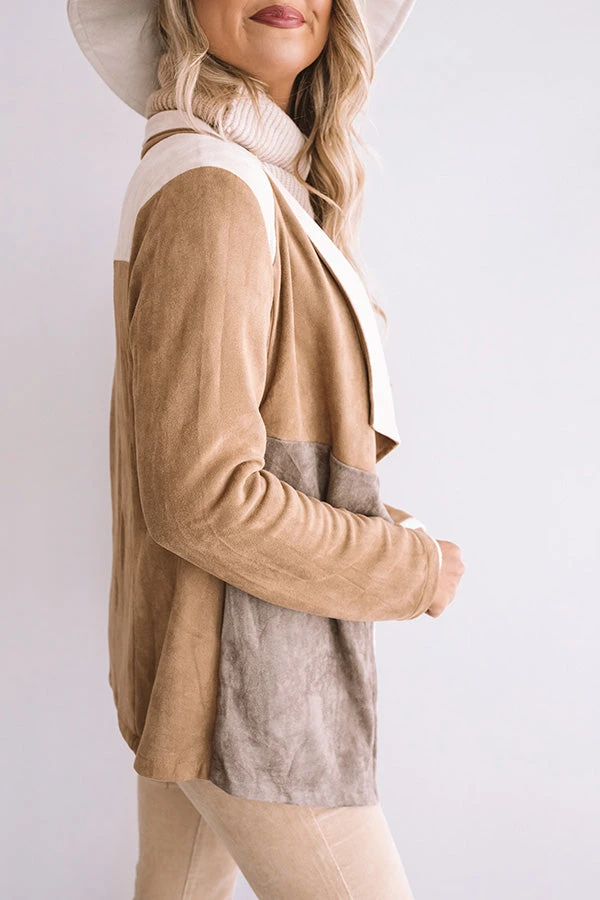 Lavish Times Faux Suede Blazer 7 Lavish Times Faux Suede Blazer - Image 7