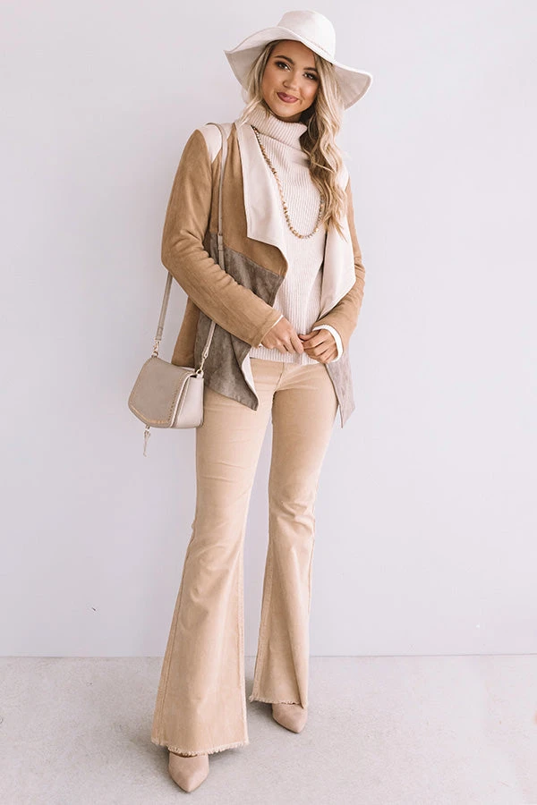 Lavish Times Faux Suede Blazer 6 Lavish Times Faux Suede Blazer - Image 6