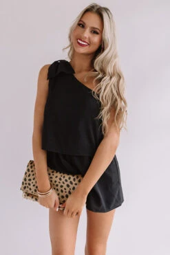 Haute In Here Romper In Black -Hanger Fashion 2001167310000 2020012311462900 422c296fhaute in here romper in black