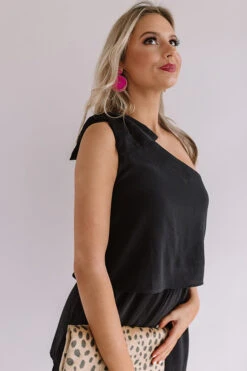 Haute In Here Romper In Black -Hanger Fashion 2001167310000 2020012311462900 9236f76chaute in here romper in black