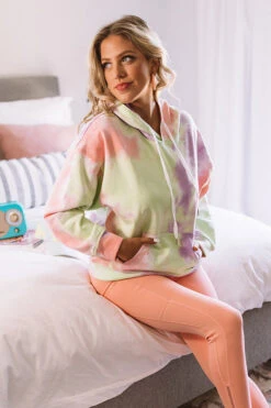 Cozy As They Come Tie Dye Hoodie -Hanger Fashion 2004293346000 2020051207481900 3d50d824cozy as they come tie dye hoodie