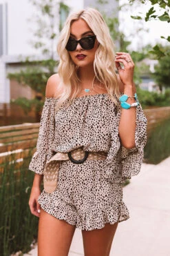 Force Of Fashion Leopard Romper In Iced Latte 10 Force Of Fashion Leopard Romper In Iced Latte -Hanger Fashion 2005185455000 2020052910594900 a1f09552force of fashion leopard romper
