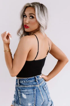 Outgoing And Gorgeous Seamless Crop Top In Black -Hanger Fashion 2006126438000 2020072315360200 7f5ec1e8outgoing and gorgeous seamless crop top in black