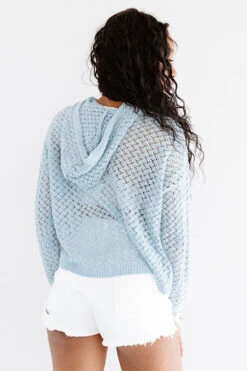 Rocky Mountain Views Knit Hoodie In Sky Blue -Hanger Fashion 2007158402000 2020081710500600 49eb2b40rocky mountain views knit hoodie in sky blue