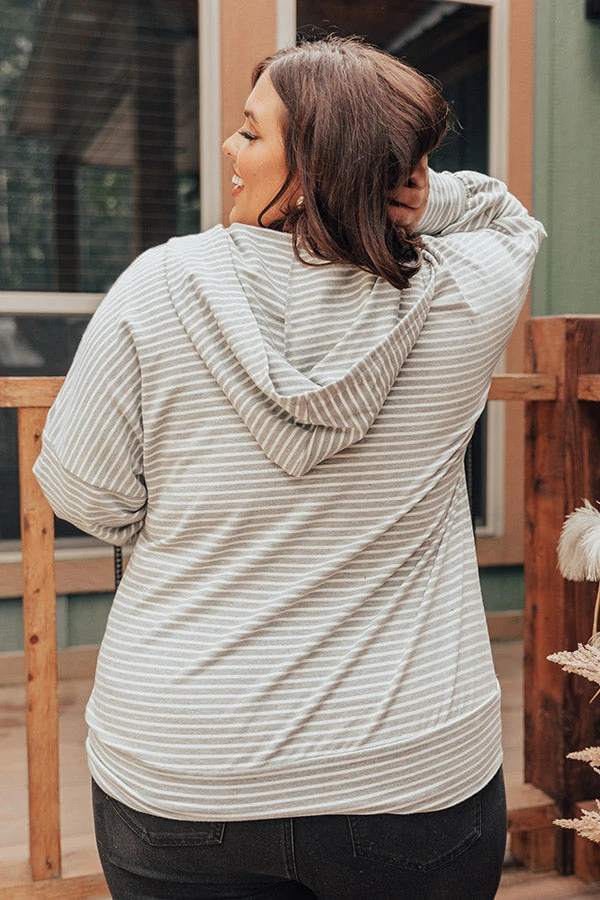 Chasing Cooler Weather Stripe Hoodie Curves 7 Chasing Cooler Weather Stripe Hoodie Curves - Image 7