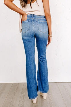 The Claire High Waist Distressed Flares -Hanger Fashion 2009111733000 2023050809412900 67d57192the claire high waist distressed flares