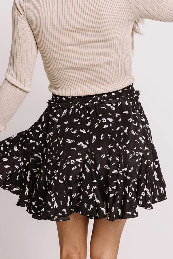 Love In Tribeca Skort In Black 4 Love In Tribeca Skort In Black - Image 4