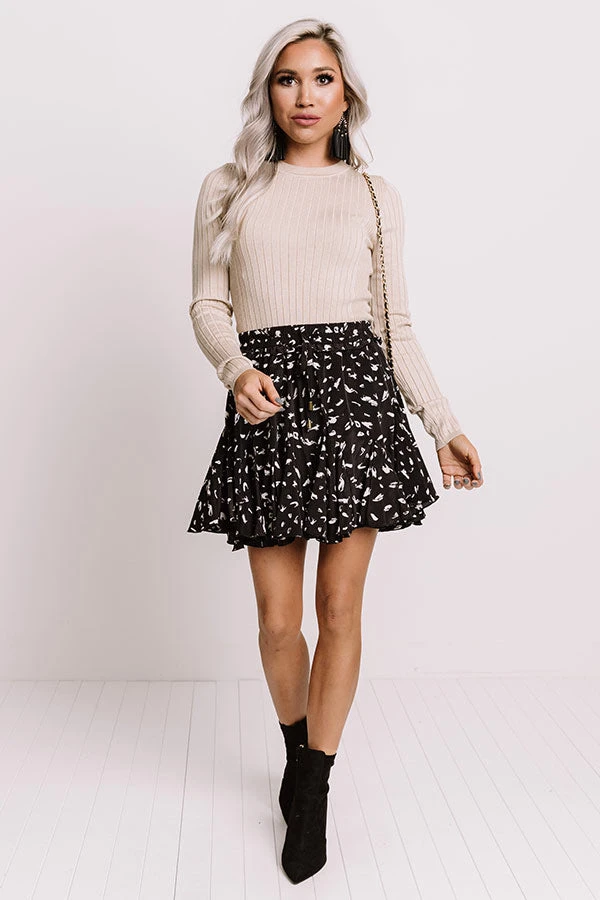 Love In Tribeca Skort In Black 5 Love In Tribeca Skort In Black - Image 5