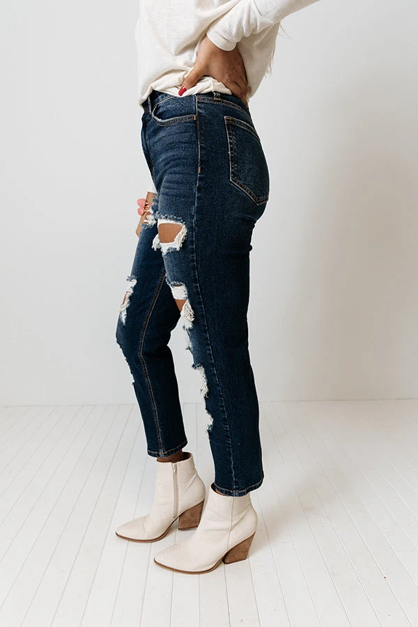 The Venice High Waist Distressed Jean 6 The Venice High Waist Distressed Jean - Image 6
