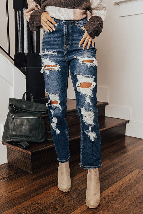 The Venice High Waist Distressed Jean 1 The Venice High Waist Distressed Jean