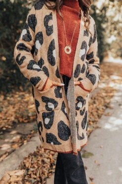 Early Bird Leopard Cardigan In Mocha 7 Early Bird Leopard Cardigan In Mocha -Hanger Fashion 2010133552000 2022101810014200 5ec3599fearly bird leopard cardigan in mocha