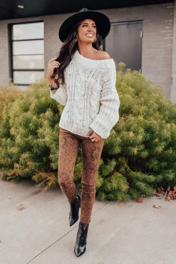 Sweeter In A Cable Knit Sweater -Hanger Fashion 2010149981000 2020110210560800 d5b1dac5newproduct