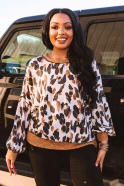 Confident Babes Leopard Sweater 12 Confident Babes Leopard Sweater -Hanger Fashion 2011171286000 2020121615291600 95684ff3confident babes leopard sweater