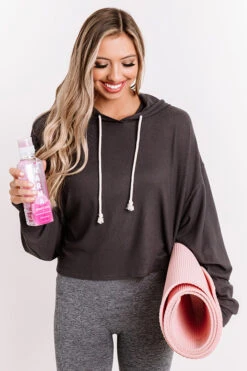 Gaining Momentum Hoodie In Vintage Black -Hanger Fashion 2012284998000 2021011408381500 70cf0180gaining momentum hoodie in vintage black