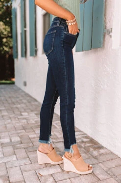 The Burke High Waist Ankle Skinny -Hanger Fashion 2101083939000 2021012521023900 0f9836aethe burke high waist ankle skinny