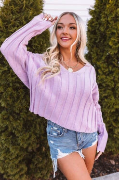 Waiting On You Knit Sweater In Lavender 9 Waiting On You Knit Sweater In Lavender -Hanger Fashion 2102128970000 2021030815361000 3159c97dwaiting on you knit sweater in lavender
