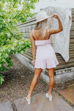 Pretty Miracles Leopard Romper In Blush -Hanger Fashion 2105057629000 2021052518264500 c03ca478pretty miracles leopard romper in blush