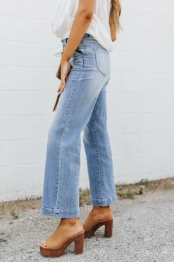 The Wentworth High Waist Jean In Light Wash -Hanger Fashion 2105134264000 2021072614402300 5bfd5914the wentworth high waist jean in light wash