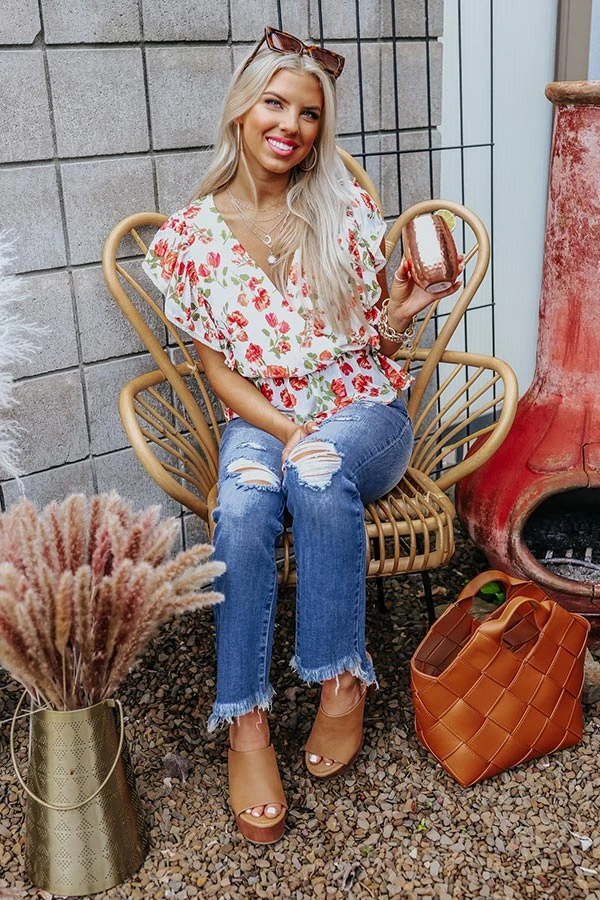 The Walton High Waist Distressed Jean 2 The Walton High Waist Distressed Jean - Image 2