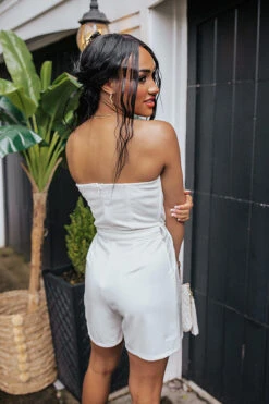 Wine Mixer Romper In Ivory -Hanger Fashion 2105273691000 2021060811481000 5ca48f9bwine mixer romper in ivory