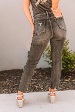 The Branch High Waist Distressed Pants -Hanger Fashion 2106031582000 2021070109295500 97bb654cthe branch high waist distressed pants