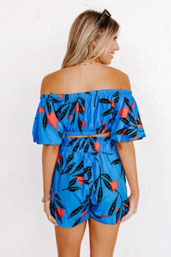 Heart Of Hawaii Crop Top In Ocean Blue -Hanger Fashion 2107074689000 2023050911235700 8d3a8f22heart of hawaii crop top in ocean blue