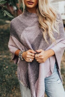 Cozy On The Coast Poncho -Hanger Fashion 2108062530000 2021081711452600 744e0159cozy on the coast poncho