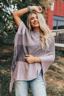 Cozy On The Coast Poncho -Hanger Fashion 2108062530000 2021081711452600 9558c941cozy on the coast poncho