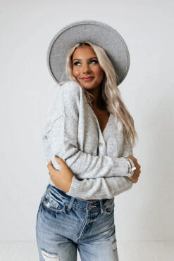 Dreaming Is Believing Cardigan In Grey -Hanger Fashion 2108105402000 2021083012182500 cc0b6ffadreaming is believing cardigan in grey