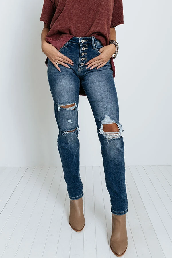 The Contessa High Waist Distressed Jean 1 The Contessa High Waist Distressed Jean