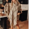 Western Skies Knit Poncho
