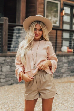 Quaint Cottage Sweater In Pink -Hanger Fashion 2109013161000 2021092215292900 aeb33f70quaint cottage sweater in pink