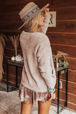 Honey So Snuggly Cardigan In Taupe 11 Honey So Snuggly Cardigan In Taupe -Hanger Fashion 2109017265000 2021101214382700 5f9483c1honey so snuggly cardigan in taupe