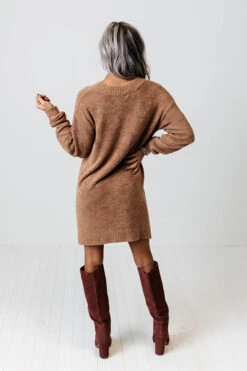 Headed For The Mountains Tunic Sweater In Camel -Hanger Fashion 2109284633000 2021101814272200 c501a024headed for the mountains sweater in camel