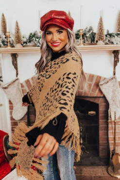 Bonfire Belle Leopard Poncho 19 Bonfire Belle Leopard Poncho -Hanger Fashion 2110122053000 2021110910534700 38fec595bonfire belle leopard poncho