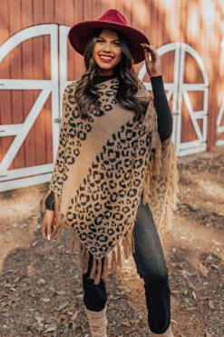 Bonfire Belle Leopard Poncho 14 Bonfire Belle Leopard Poncho -Hanger Fashion 2110122053000 2022110713015300 a9e85e50bonfire belle leopard poncho
