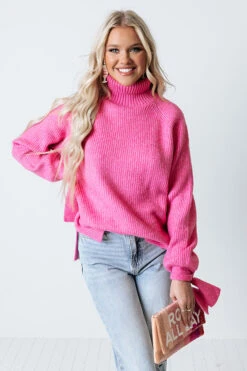 Peaceful Morning Sweater In Pink -Hanger Fashion 2110164728000 2021110911543700 520269dcpeaceful morning sweater