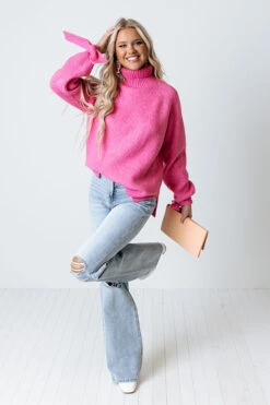 Peaceful Morning Sweater In Pink -Hanger Fashion 2110164728000 2021110911543700 edf3a2d3peaceful morning sweater