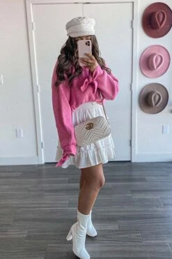 Peaceful Morning Sweater In Pink -Hanger Fashion 2110164728000 2022010716280400 92bc2231peaceful morning sweater