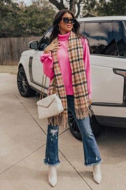 Peaceful Morning Sweater In Pink