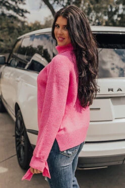 Peaceful Morning Sweater In Pink -Hanger Fashion 2110164728000 2022101812442700 77a3f3b3peaceful morning sweater in pink