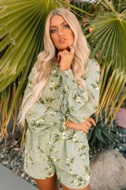 Sangria And Sunsets Floral Romper 10 Sangria And Sunsets Floral Romper -Hanger Fashion 2112298729000 2022021008422600 24030d04sangria and sunsets floral romper