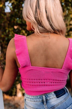Caribbean Vibes Knit Crop Top In Pink 8 Caribbean Vibes Knit Crop Top In Pink -Hanger Fashion 2201118578000 2022020216175700 ed8d123ccaribbean vibes knit crop top in pink