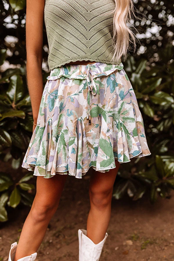 Daytona Daze Skort In Green 6 Daytona Daze Skort In Green - Image 6