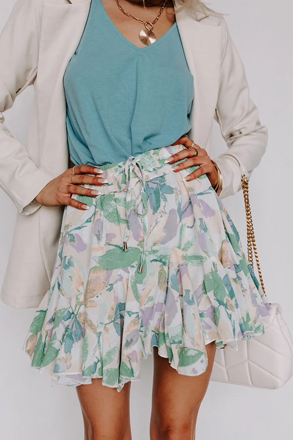 Daytona Daze Skort In Green 2 Daytona Daze Skort In Green - Image 2