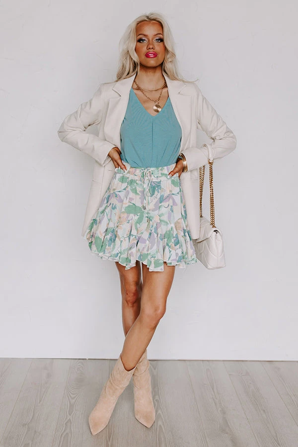 Daytona Daze Skort In Green 1 Daytona Daze Skort In Green