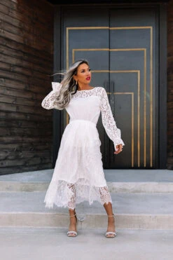 The Misi Lace Midi Skirt -Hanger Fashion 2202072867000 2022022410530400 4e025e97the misi lace midi skirt