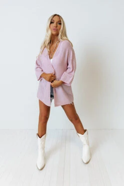 New Timezone Knit Cardigan In Dusty Purple -Hanger Fashion 2202283695000 2022031712430400 fe2dead6new timezone knit cardigan in dusty purple