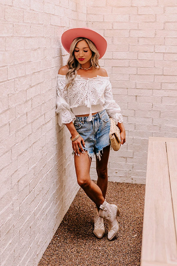 Love Out Loud Eyelet Top 1 Love Out Loud Eyelet Top