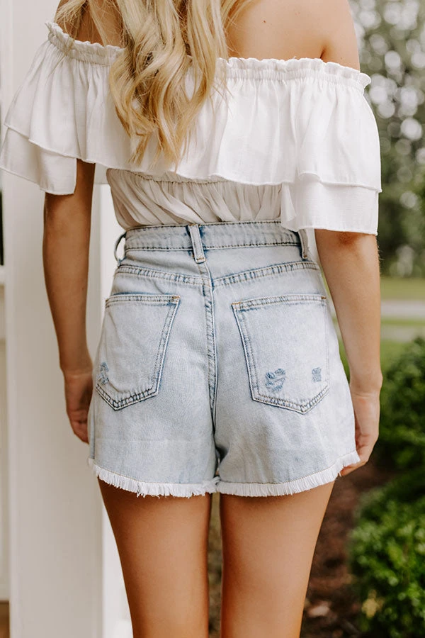 The Jake High Waist Denim Skort 6 The Jake High Waist Denim Skort - Image 6